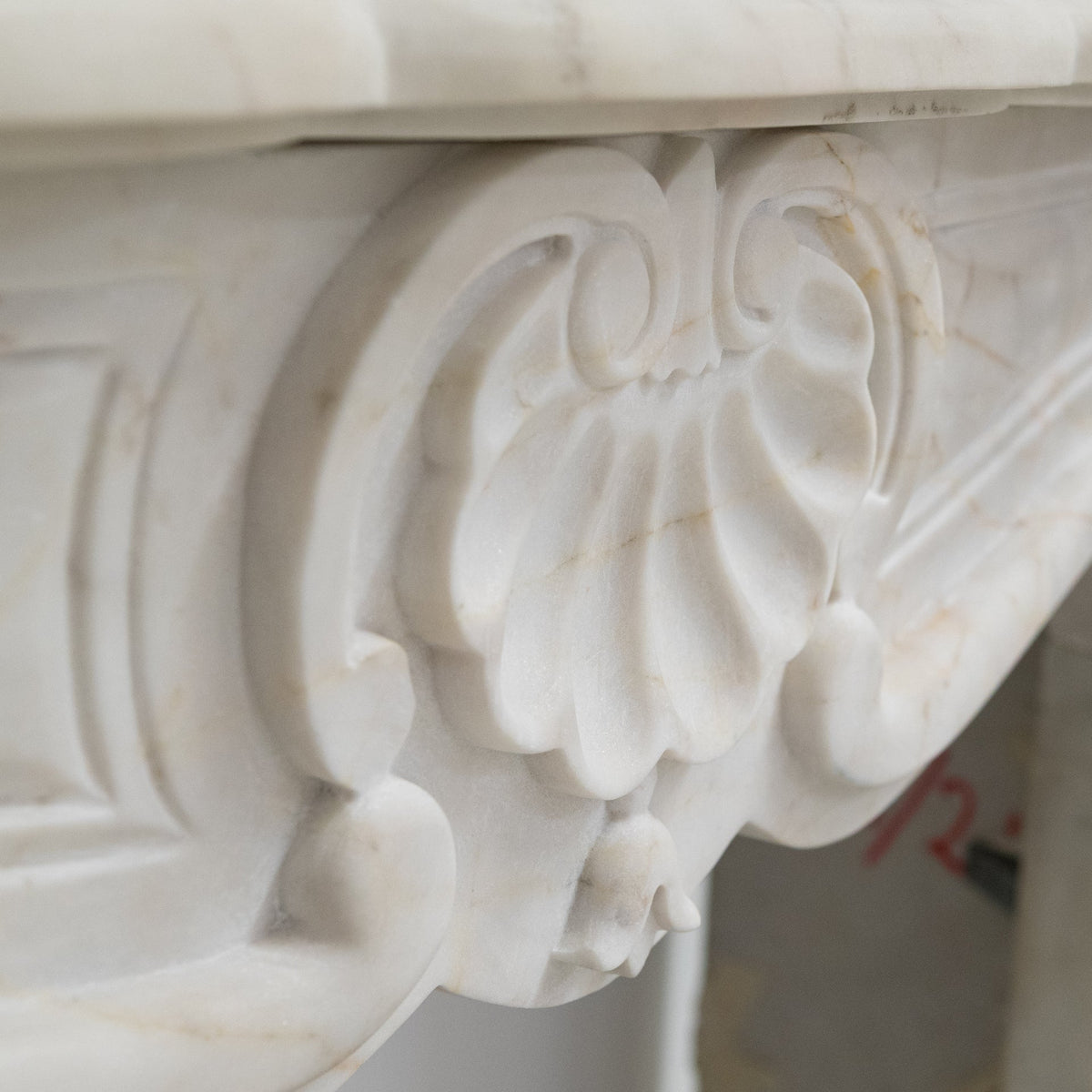 Reclaimed French Louis XVI Style Marble Fireplace | The Architectural Forum