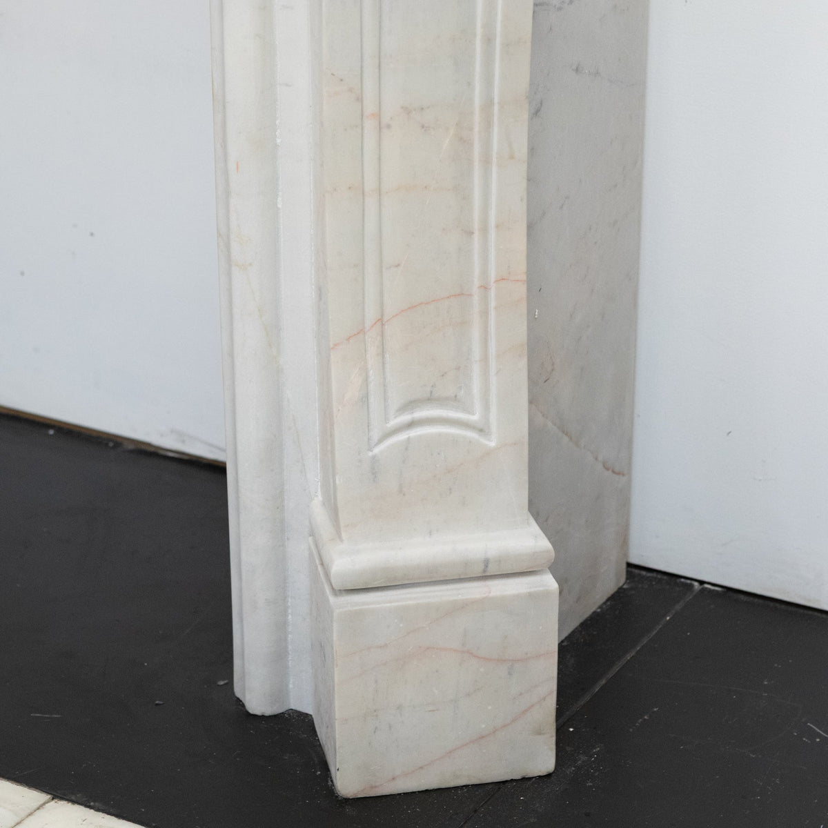Reclaimed French Louis XVI Style Marble Fireplace | The Architectural Forum