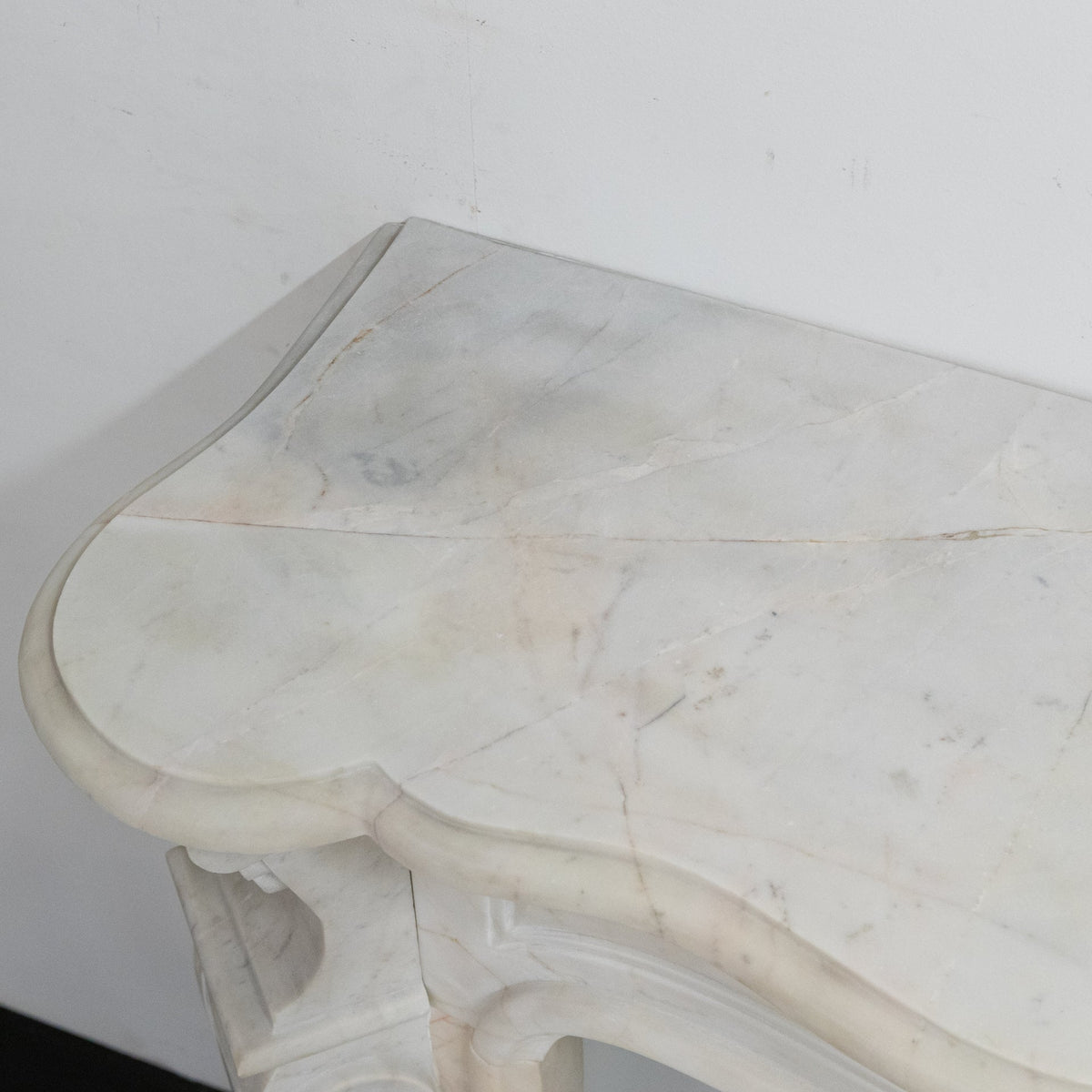 Reclaimed French Louis XVI Style Marble Fireplace | The Architectural Forum