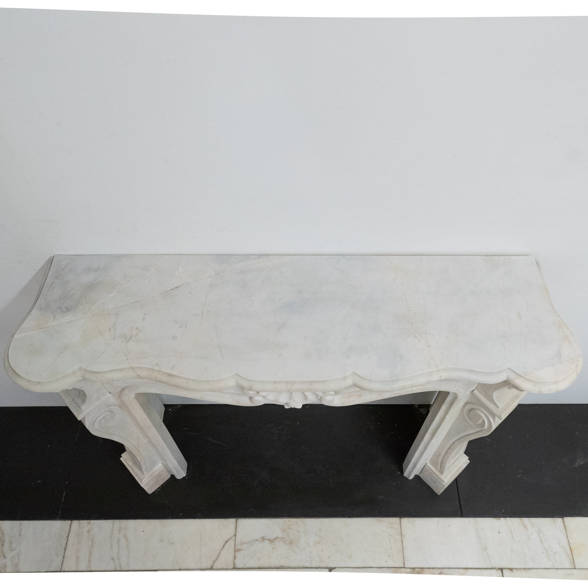 Reclaimed French Louis XVI Style Marble Fireplace | The Architectural Forum