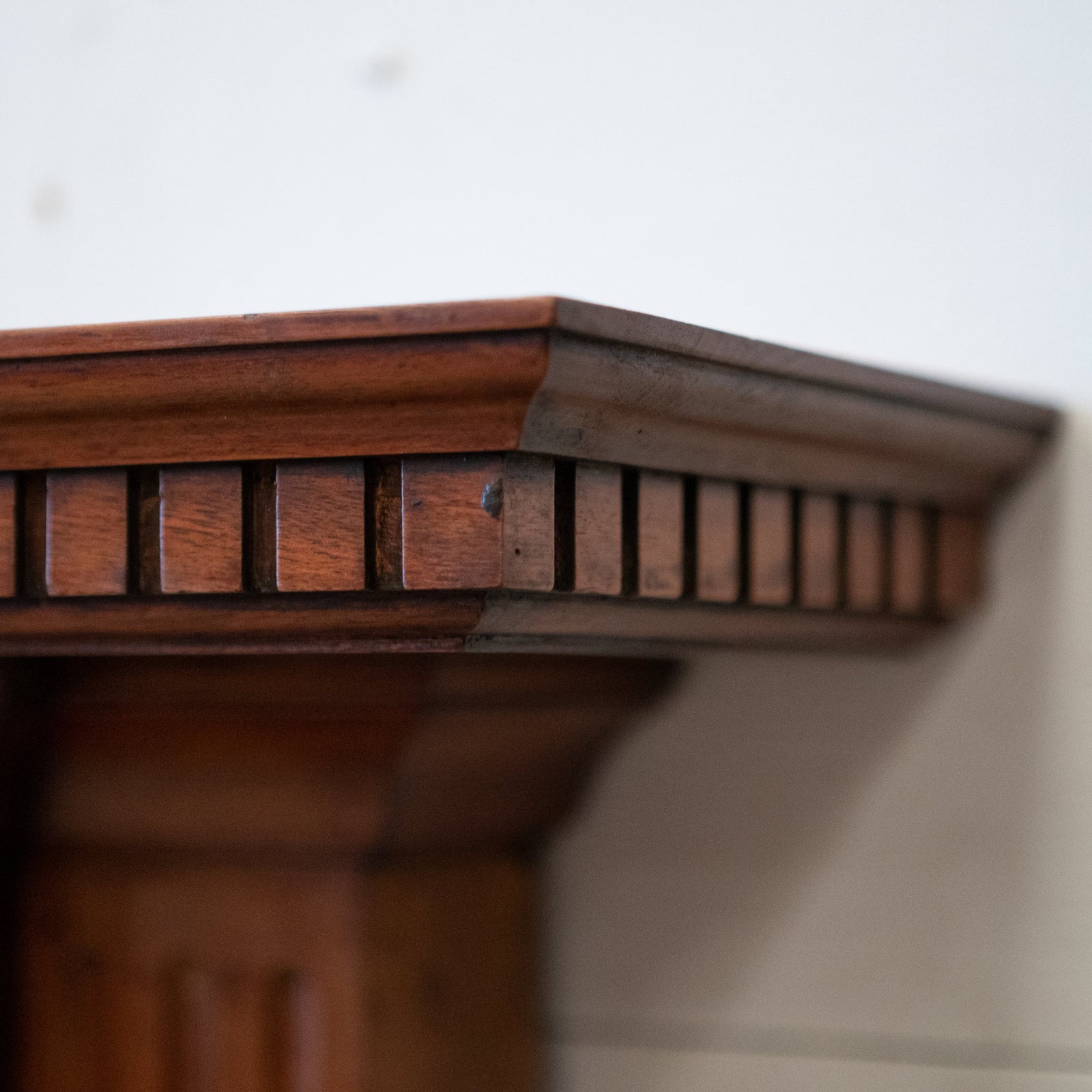 Antique Carved American Walnut Fireplace Surround | The Architectural Forum