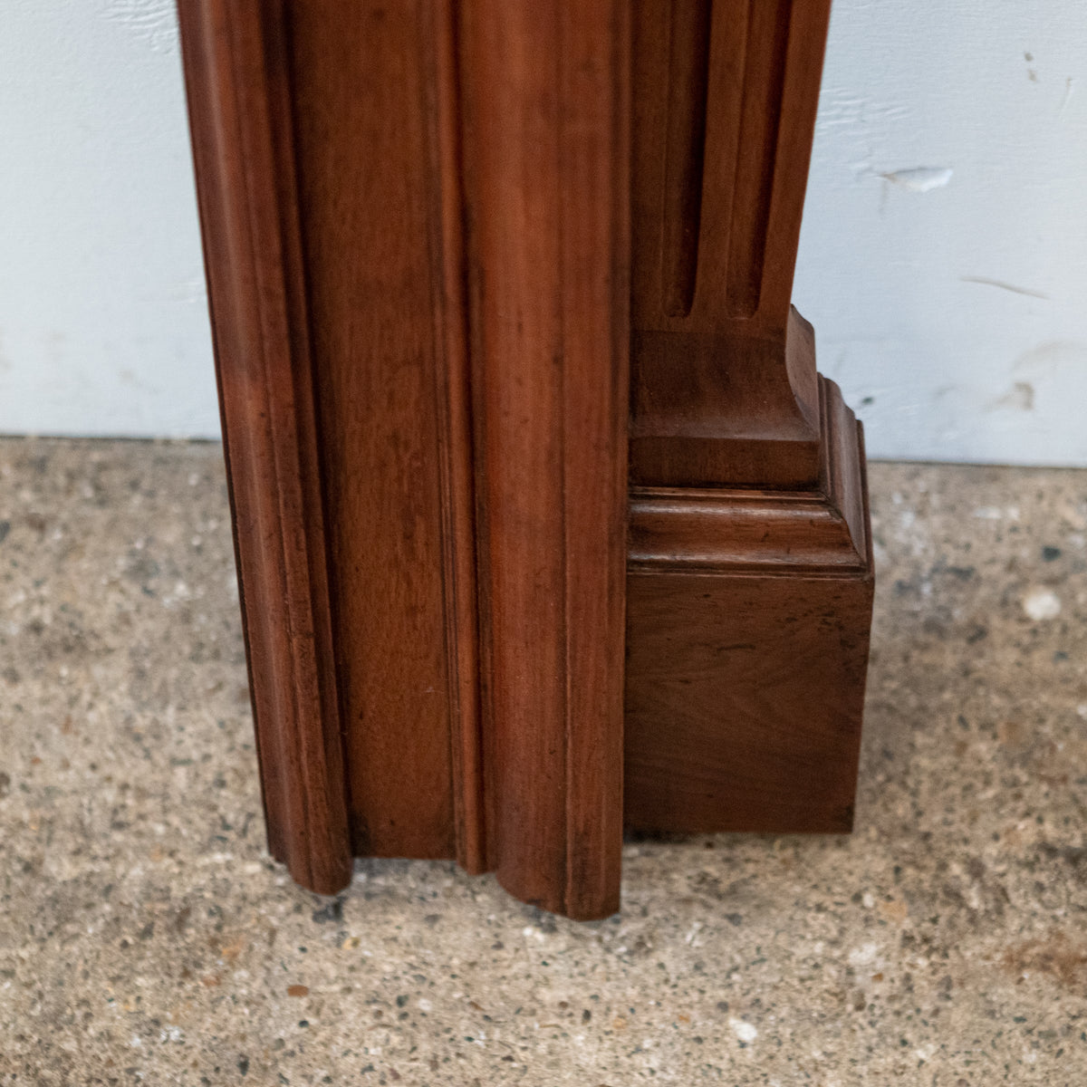 Antique Carved American Walnut Fireplace Surround | The Architectural Forum