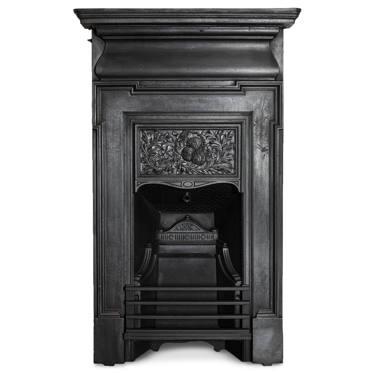 Antique Cast Iron Combination Fireplace | The Architectural Forum