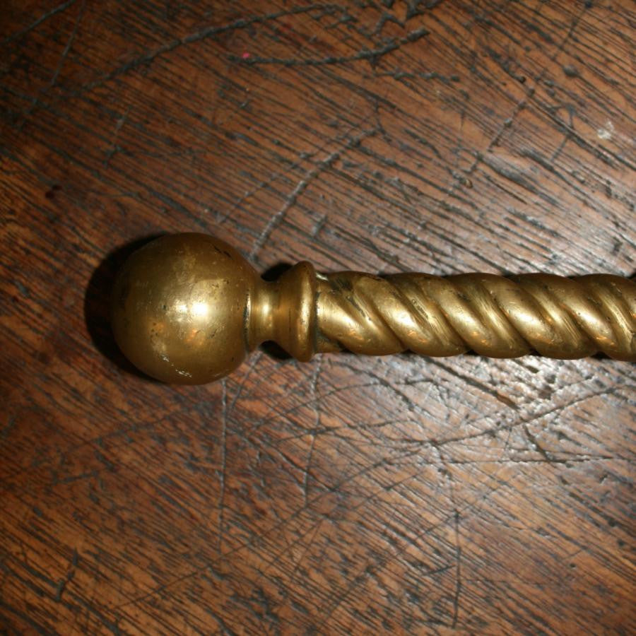 Antique Brass Fireplace Companion Set | The Architectural Forum