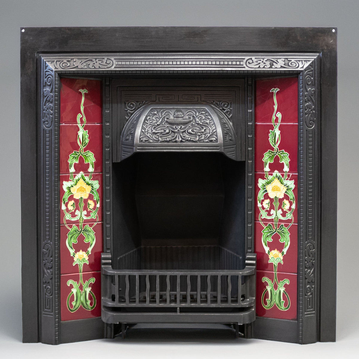 Antique Art Nouveau Tiled Insert