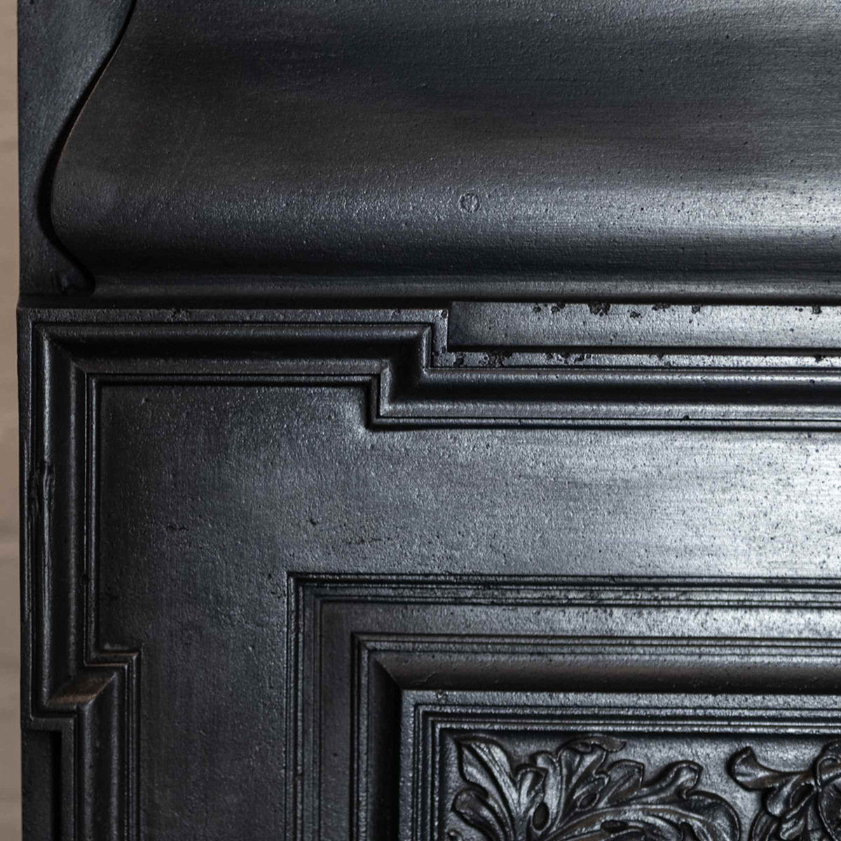 Antique Cast Iron Combination Fireplace | The Architectural Forum