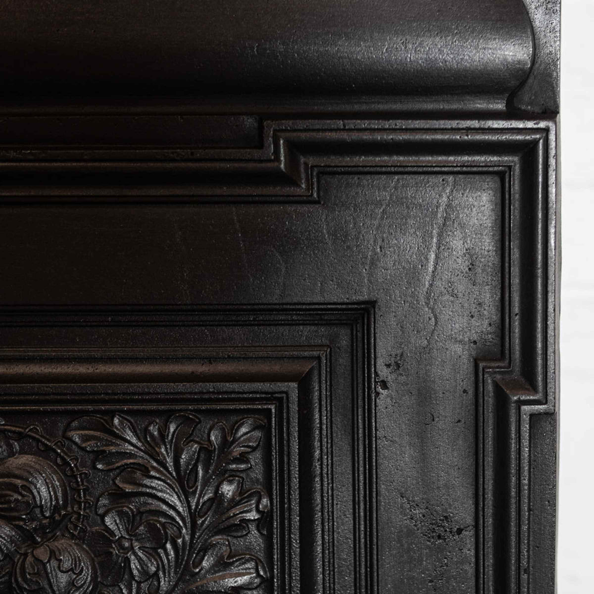 Antique Cast Iron Combination Fireplace | The Architectural Forum