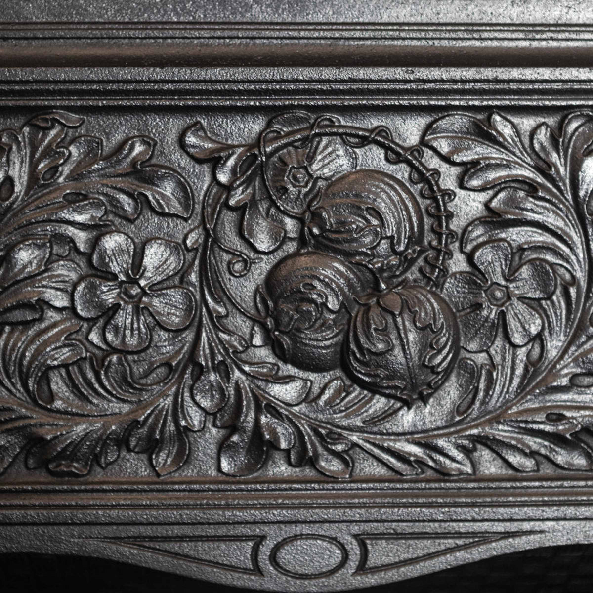 Antique Cast Iron Combination Fireplace | The Architectural Forum