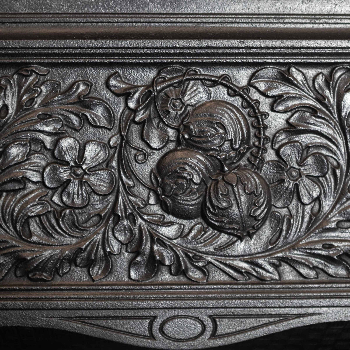 Antique Cast Iron Combination Fireplace | The Architectural Forum