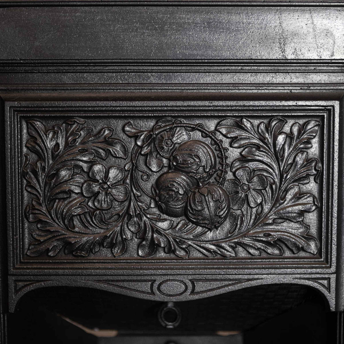 Antique Cast Iron Combination Fireplace | The Architectural Forum