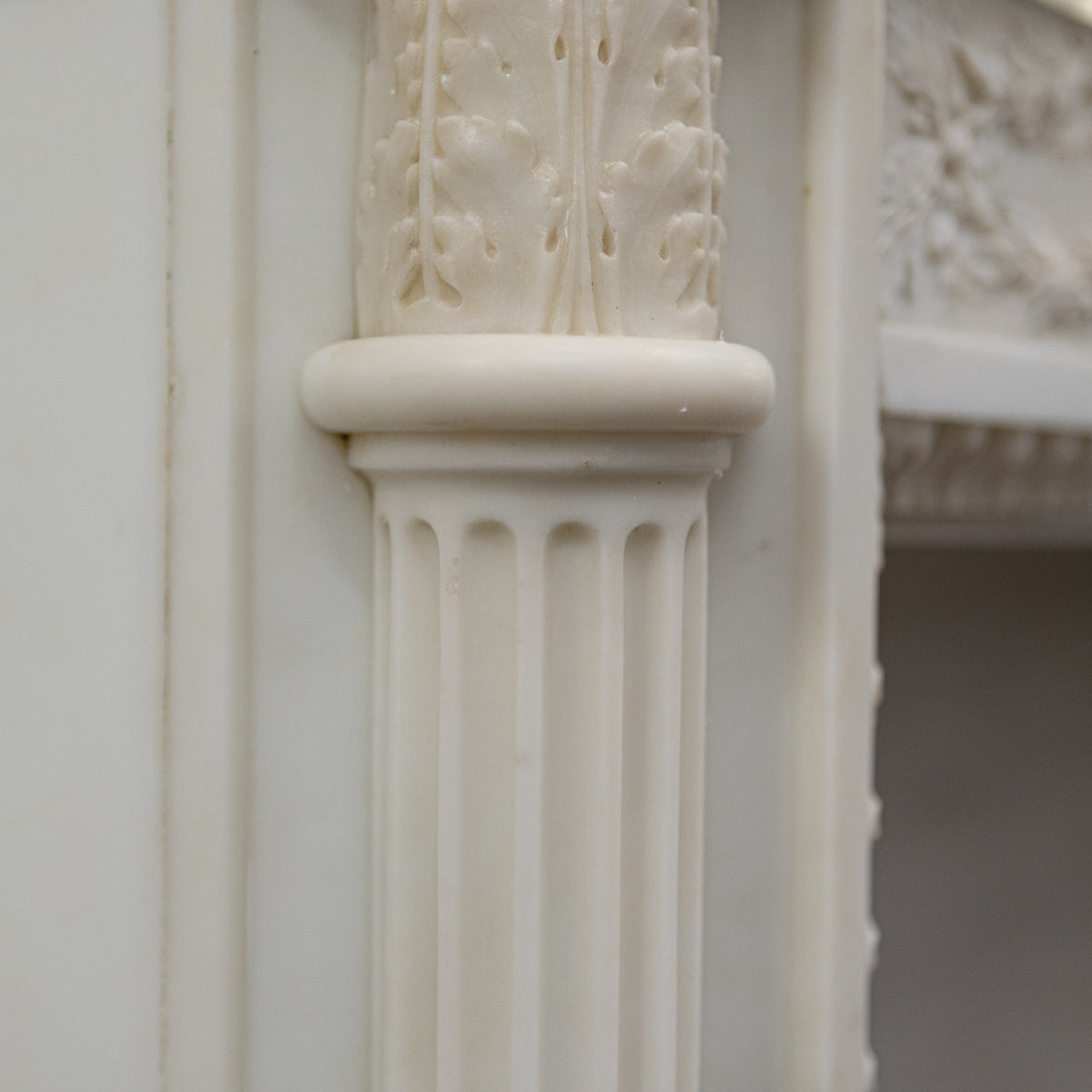 Exceptional Antique Louis XVI Style Marble Chimneypiece | The Architectural Forum