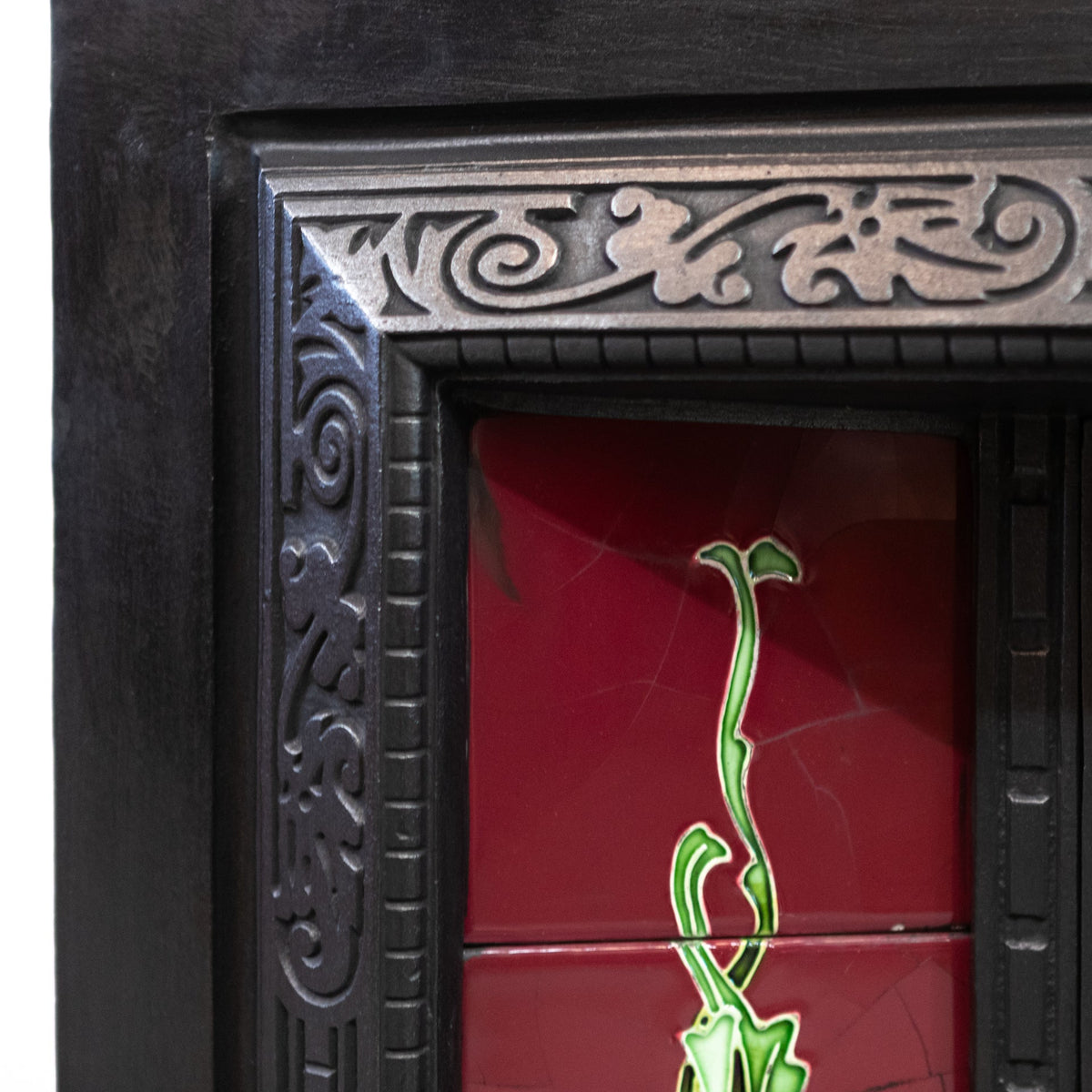 Antique Art Nouveau Tiled Insert | The Architectural Forum