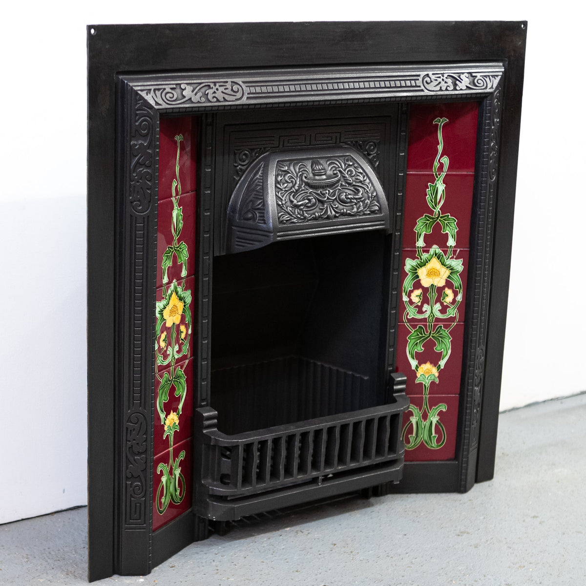 Antique Art Nouveau Tiled Insert