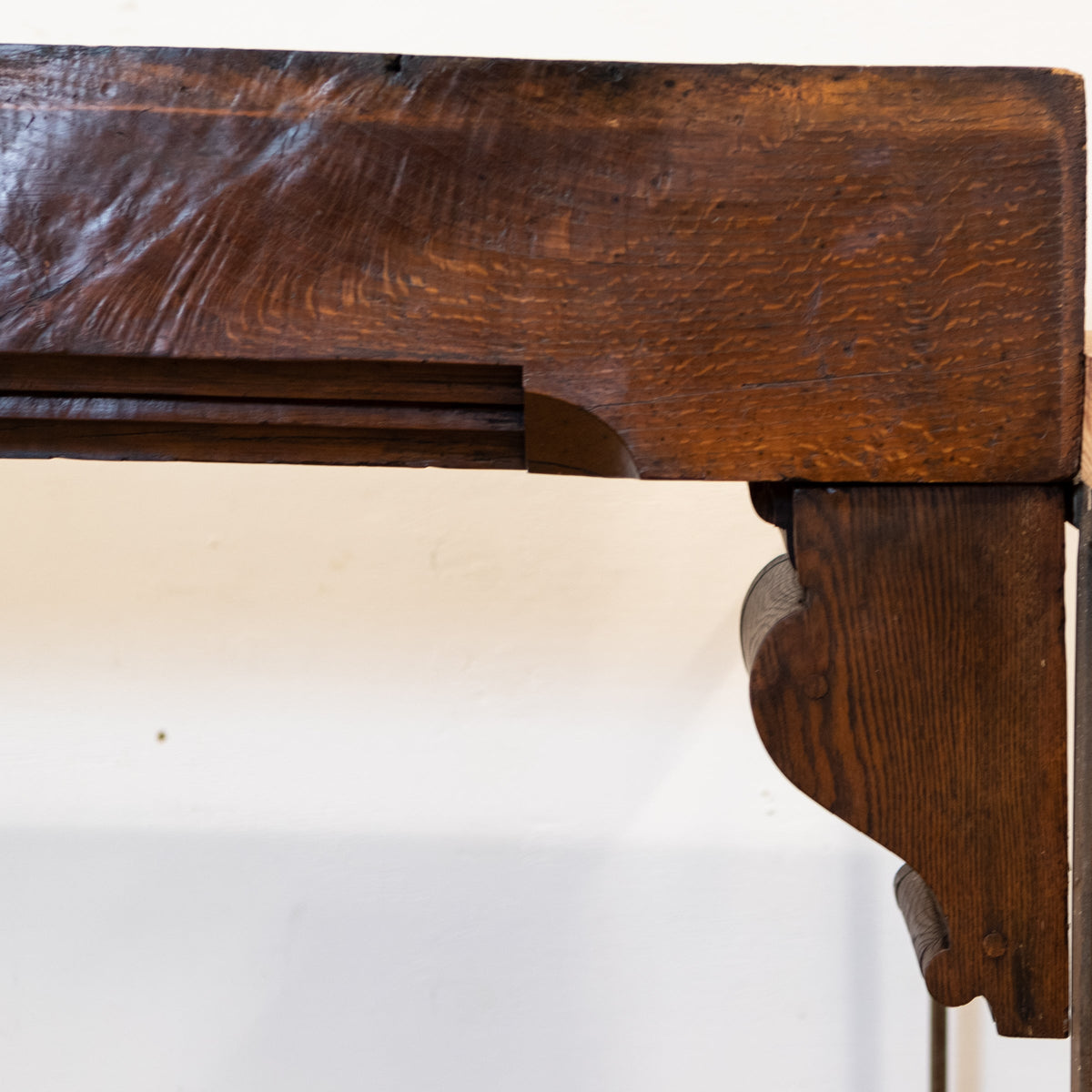 Antique Oak Decorative Beam Pediment with Corbels Inglenook Opening | The Architectural Forum
