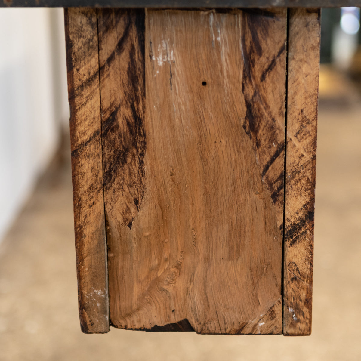 Antique Oak Decorative Beam Pediment with Corbels Inglenook Opening | The Architectural Forum