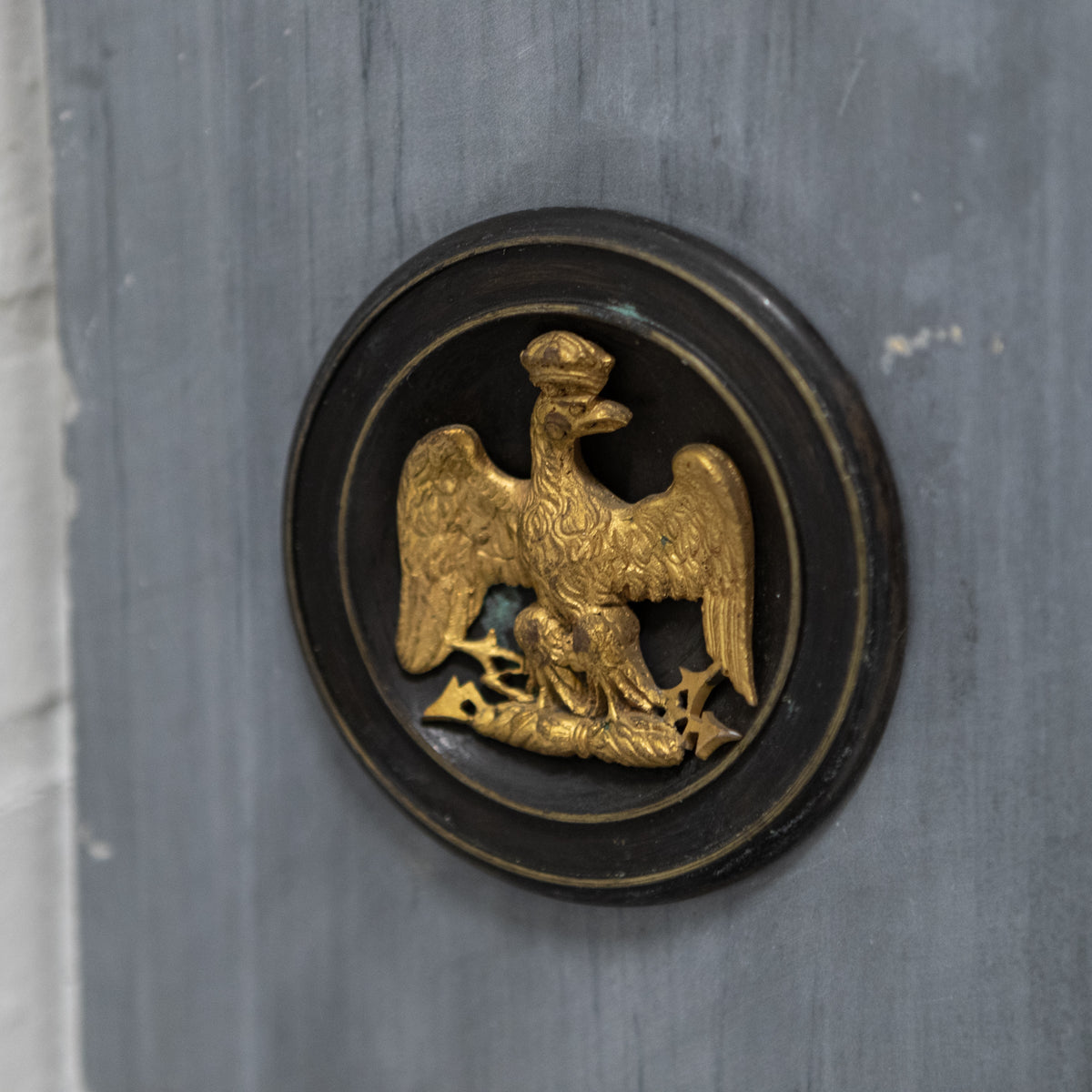 Antique Early 19th Century French Style Grey Marble Fireplace Surround | The Architectural Forum