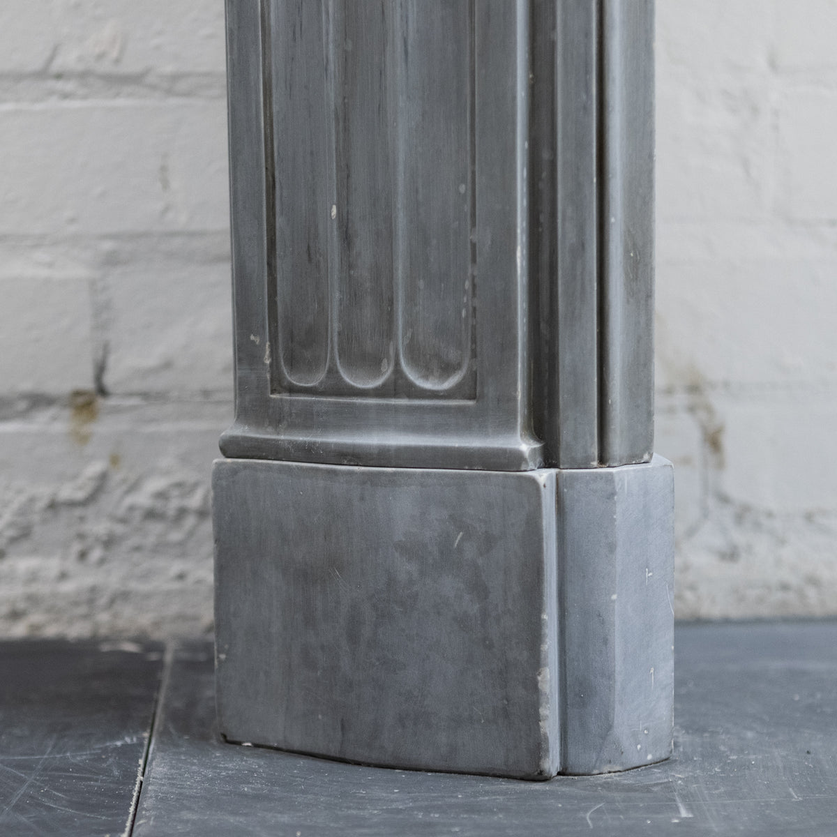 Antique Early 19th Century French Style Grey Marble Fireplace Surround | The Architectural Forum