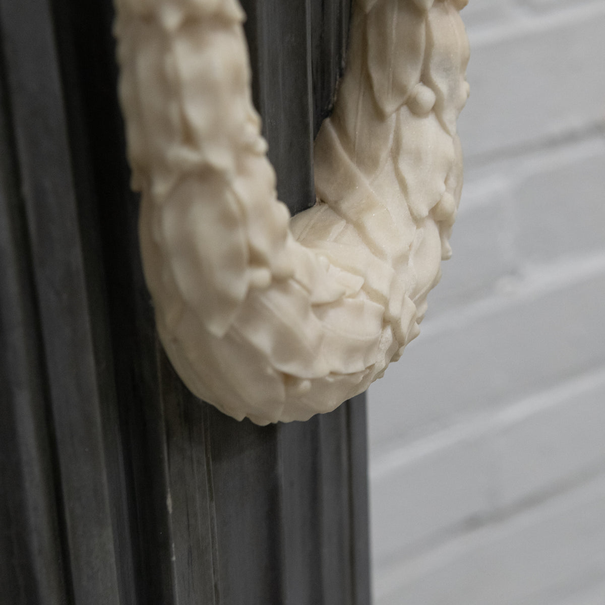 Antique Early 19th Century French Style Grey Marble Fireplace Surround | The Architectural Forum