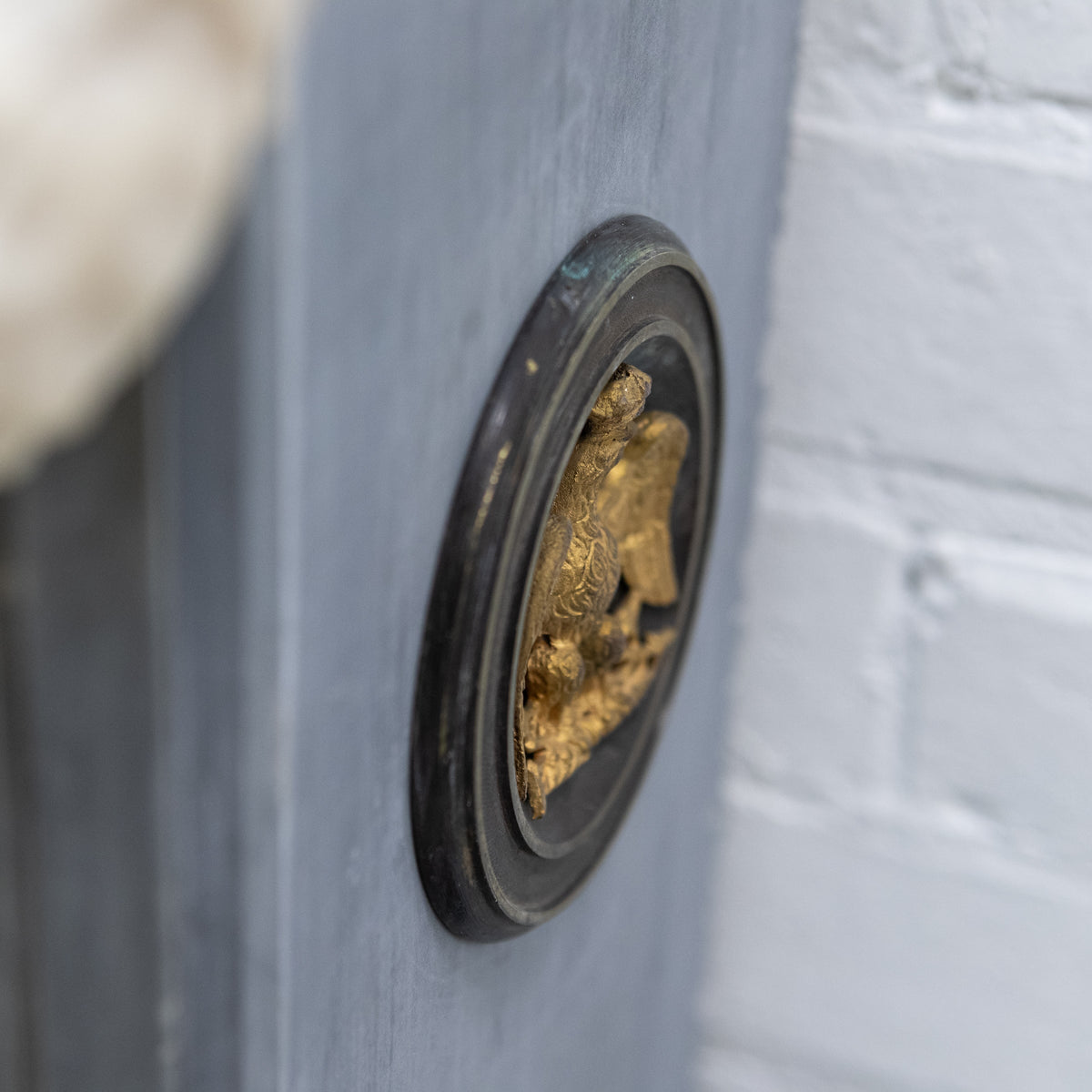 Antique Early 19th Century French Style Grey Marble Fireplace Surround | The Architectural Forum