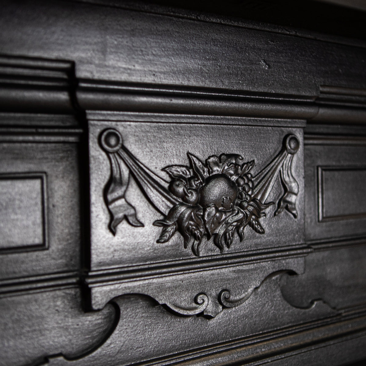 Antique Cast Iron Combination Fireplace | The Architectural Forum