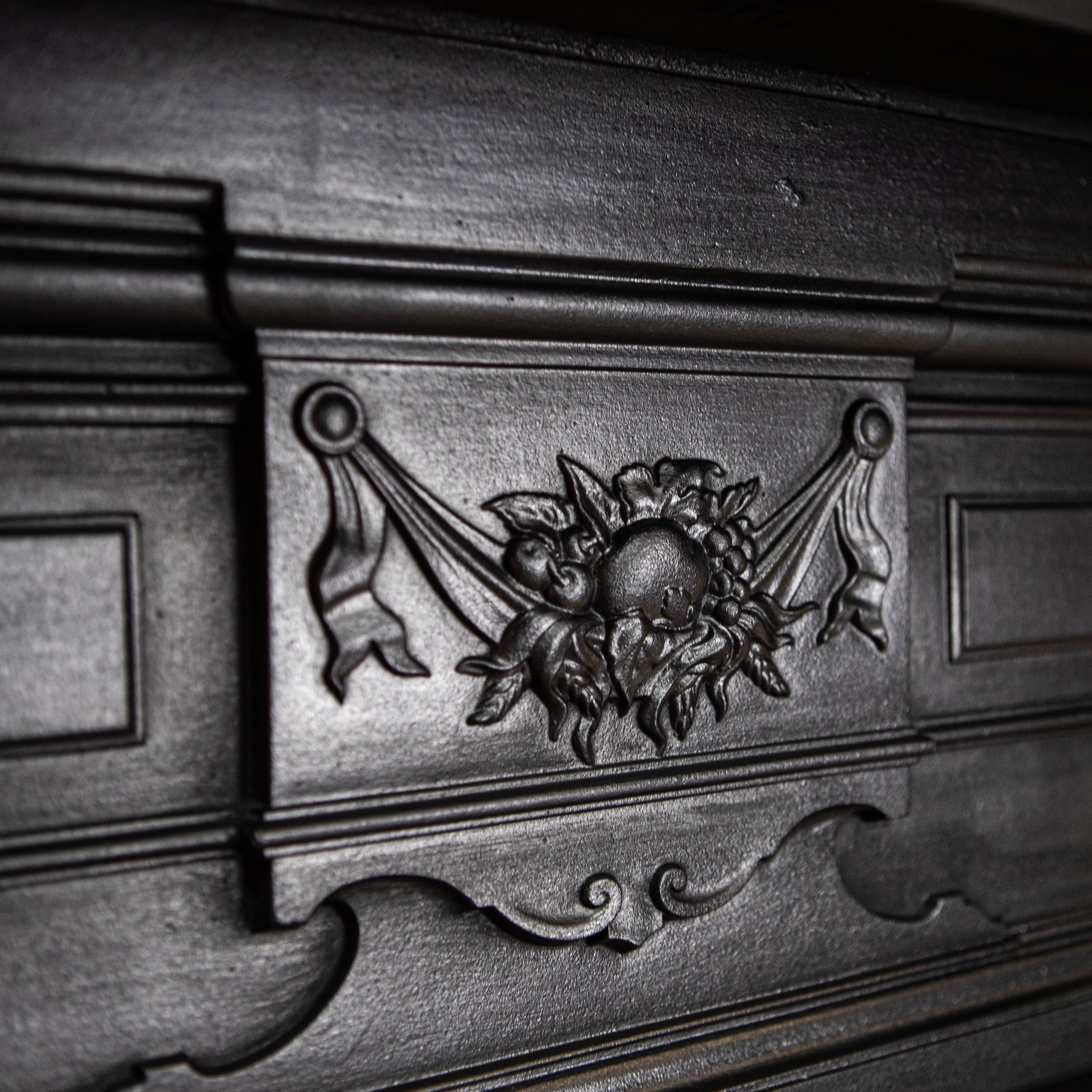 Antique Cast Iron Combination Fireplace | The Architectural Forum