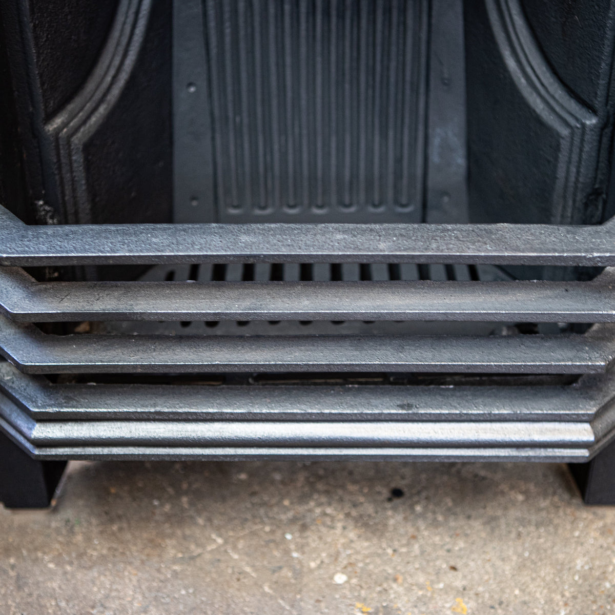 Antique Cast Iron Combination Fireplace | The Architectural Forum