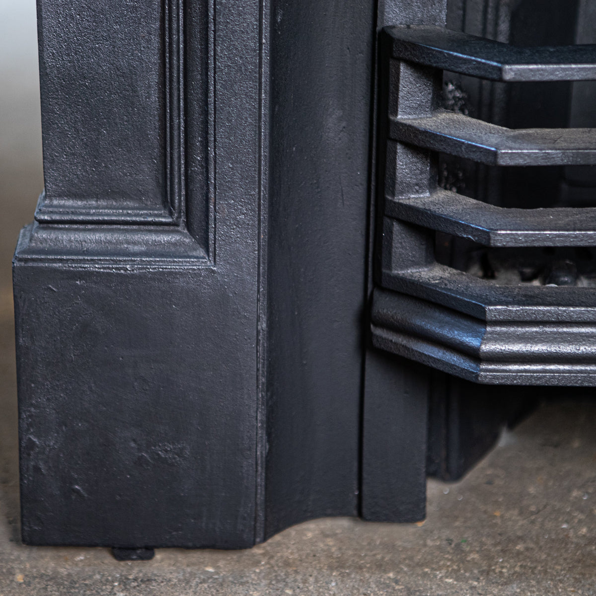 Antique Cast Iron Combination Fireplace | The Architectural Forum