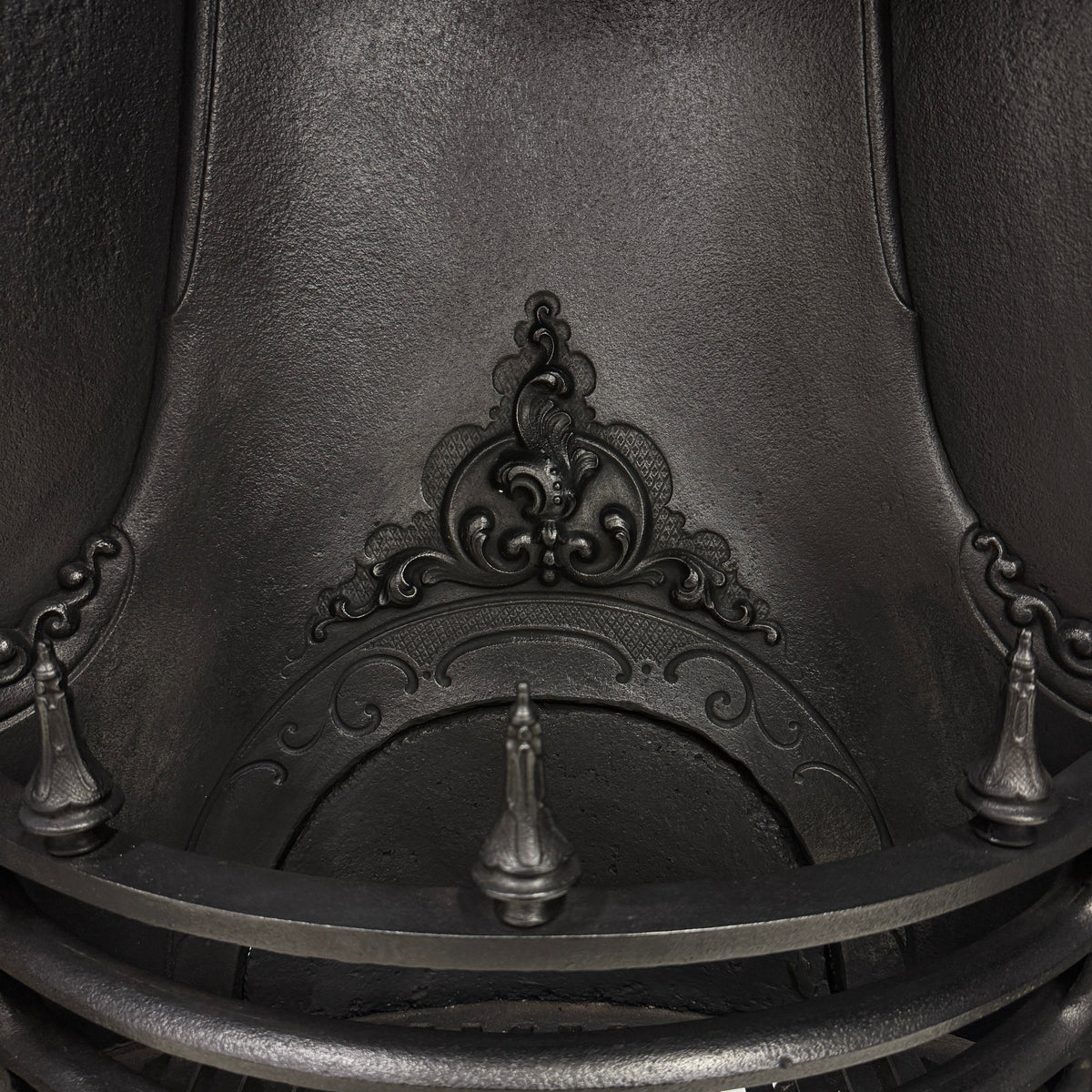Antique Ornate Victorian Cast Iron Insert | The Architectural Forum