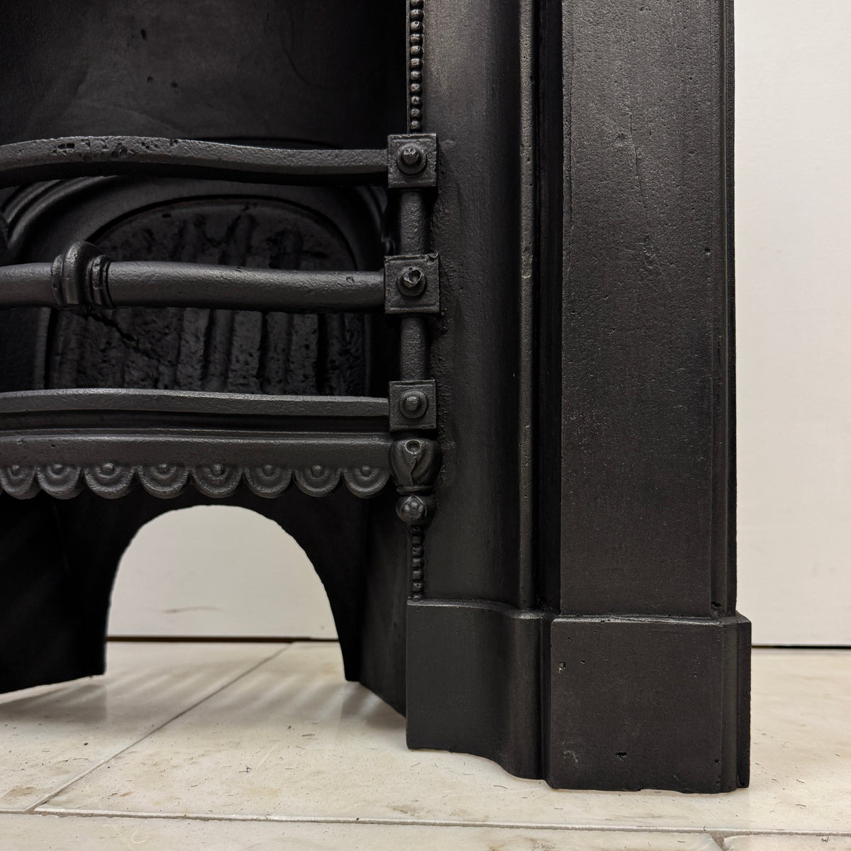 Antique Victorian Cast Iron Combination Fireplace | The Architectural Forum