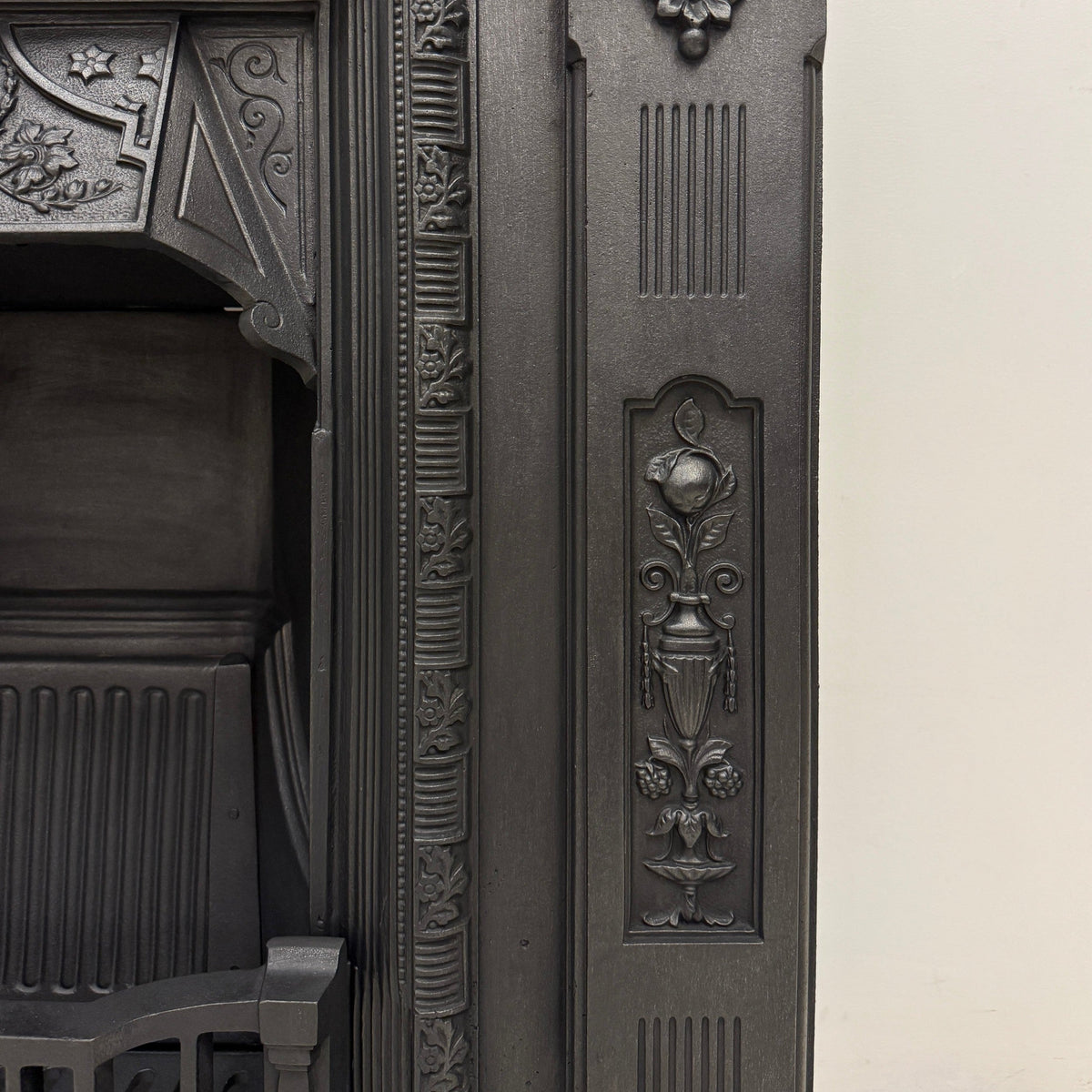 Antique Cast Iron Combination Fireplace | The Architectural Forum