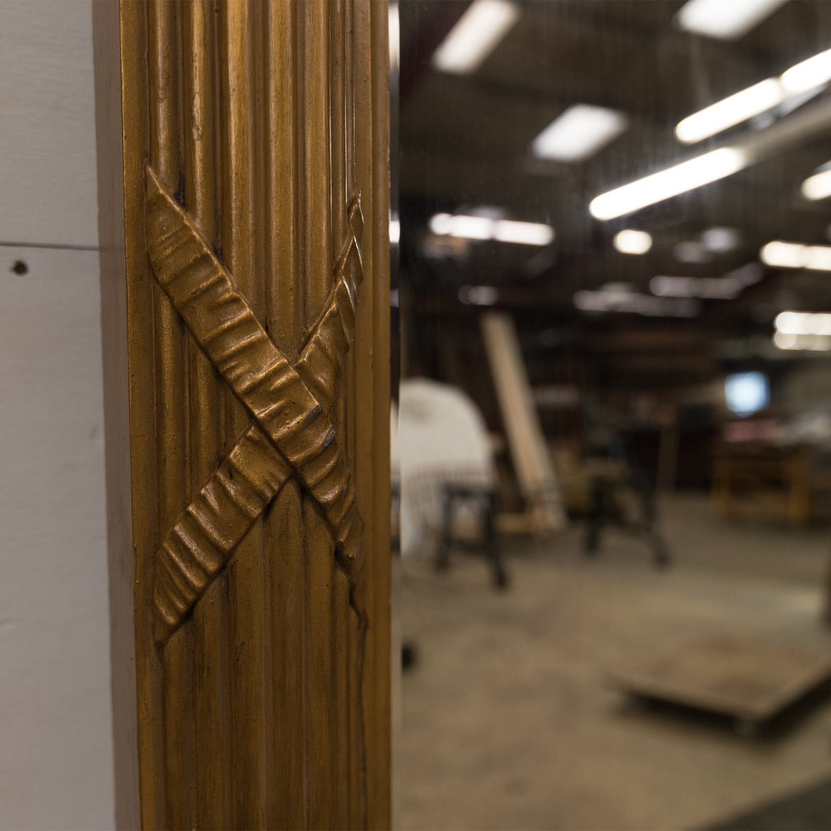 Large Victorian Frame with Antique Mirror | The Architectural Forum