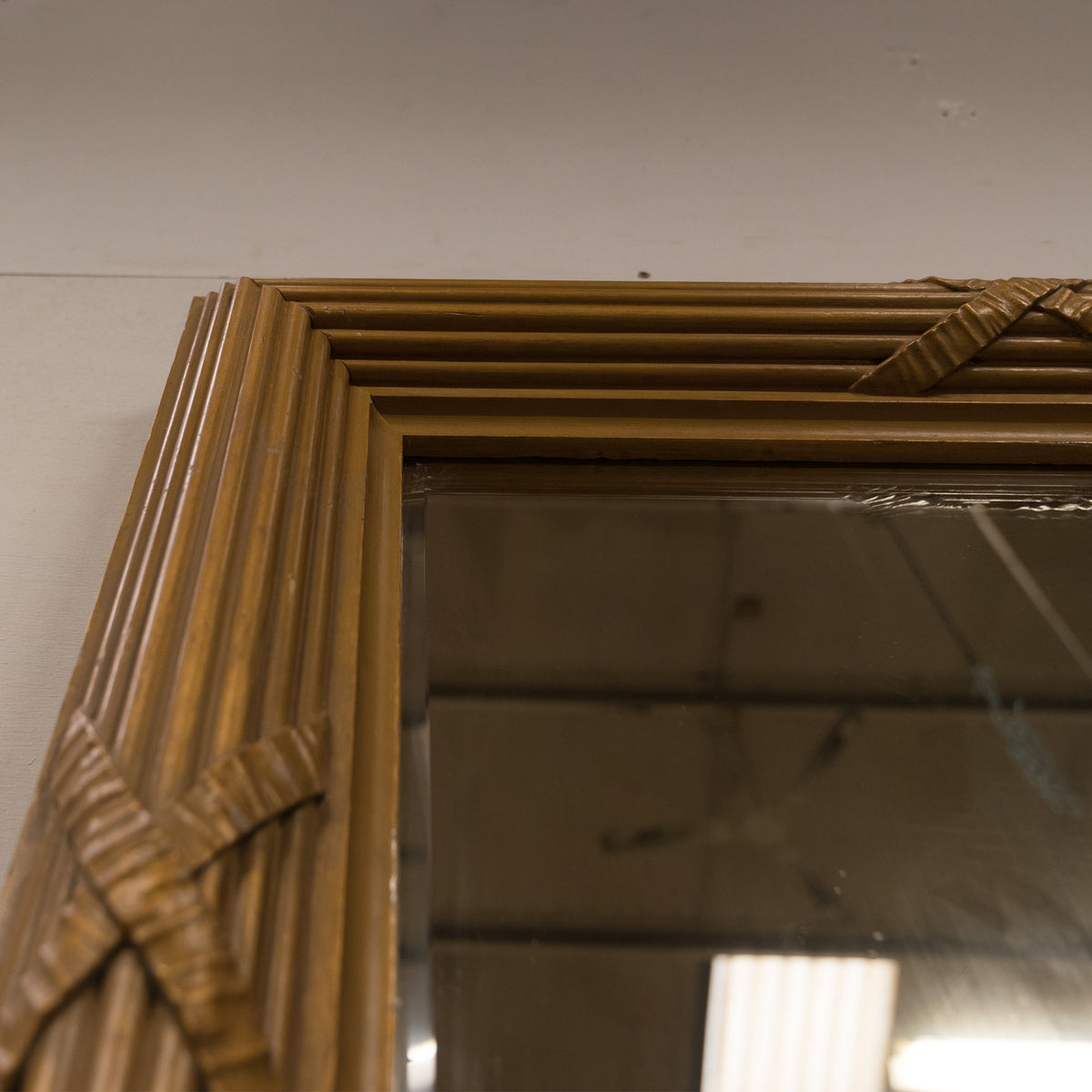 Large Victorian Frame with Antique Mirror | The Architectural Forum