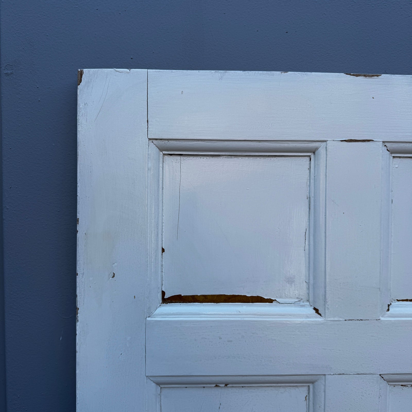 Antique Georgian 6 Panel Door - 196.5cm x 76cm | The Architectural Forum