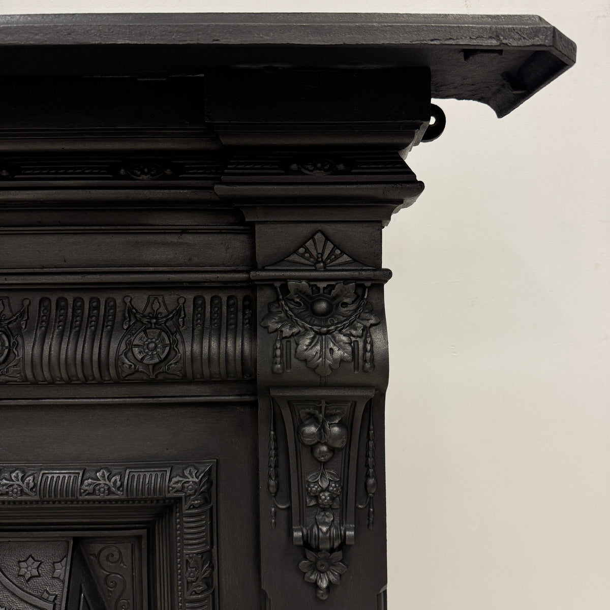 Antique Cast Iron Combination Fireplace | The Architectural Forum