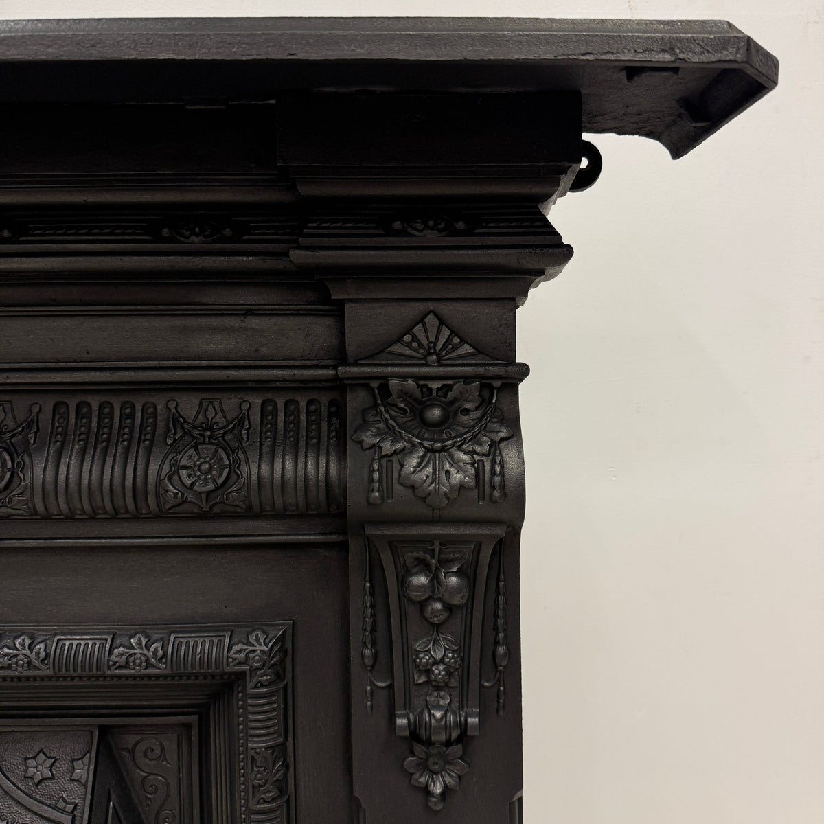 Antique Cast Iron Combination Fireplace | The Architectural Forum