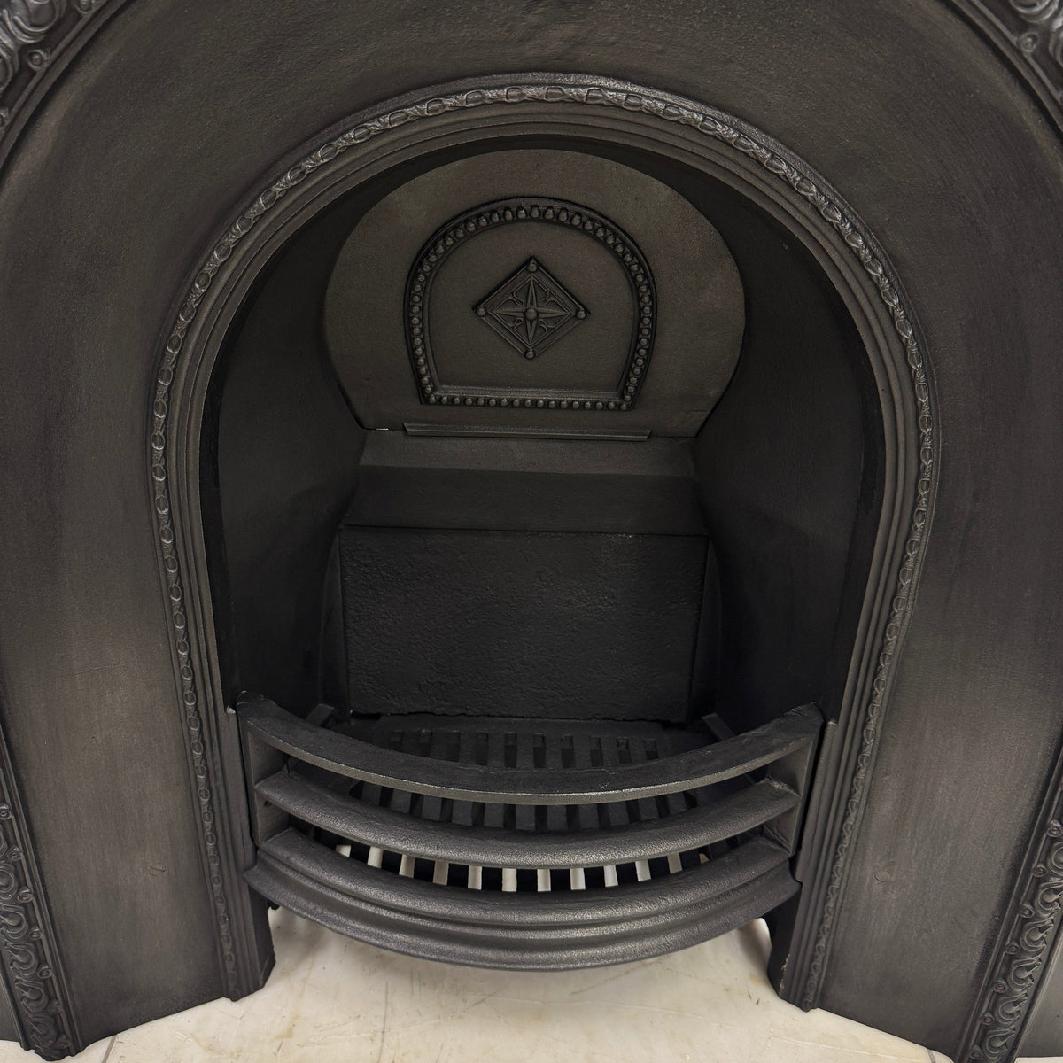 Antique Victorian Cast Iron Arched Insert | The Architectural Forum