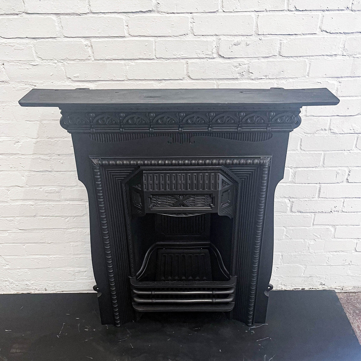 Cast Iron Antique Victorian Combination Fireplace | The Architectural Forum