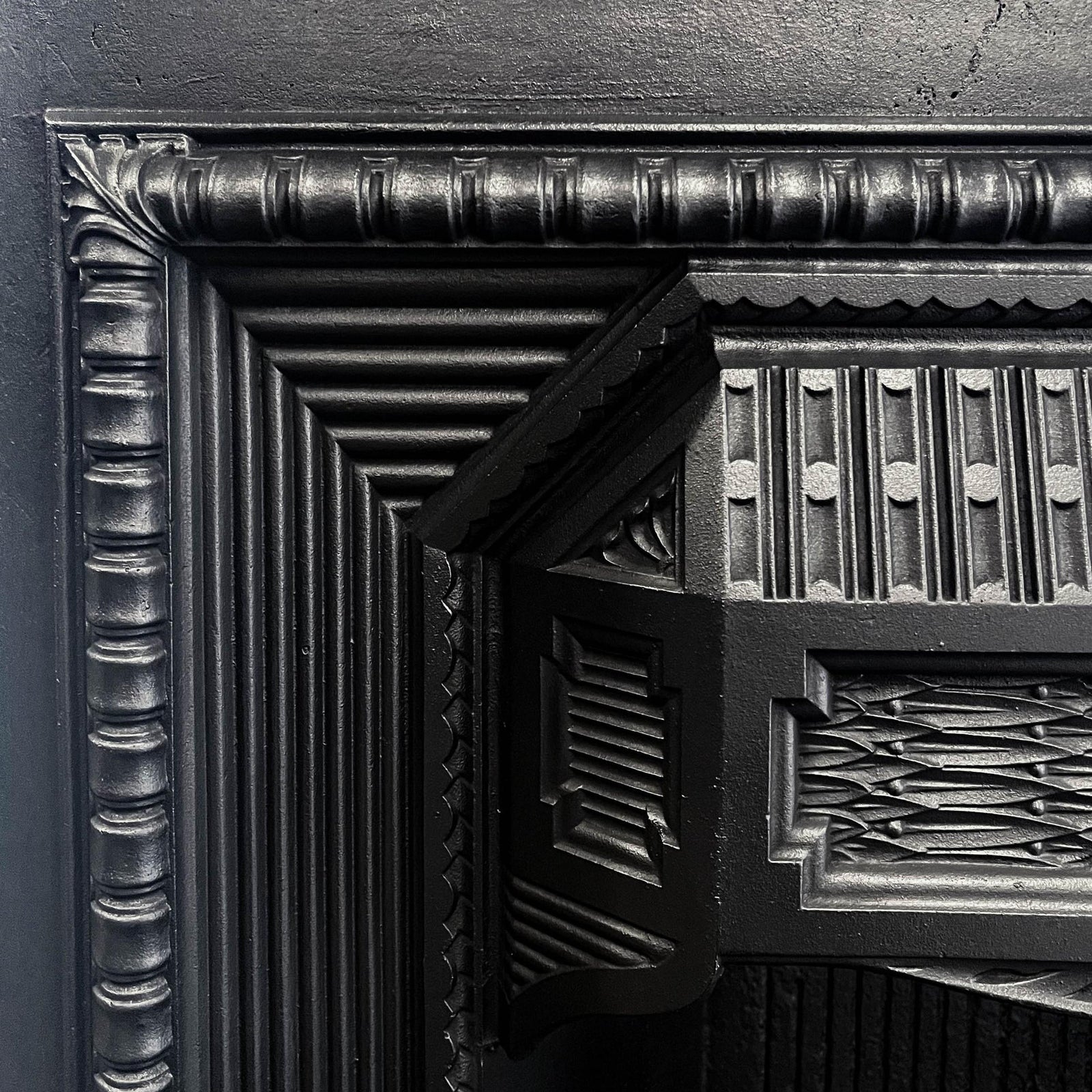 Cast Iron Antique Victorian Combination Fireplace | The Architectural Forum