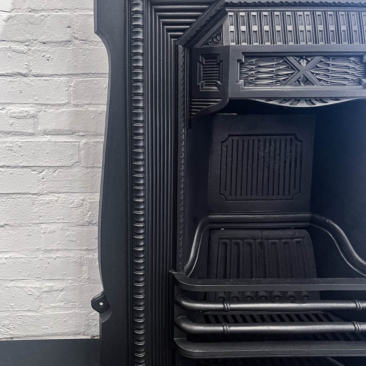 Cast Iron Antique Victorian Combination Fireplace | The Architectural Forum