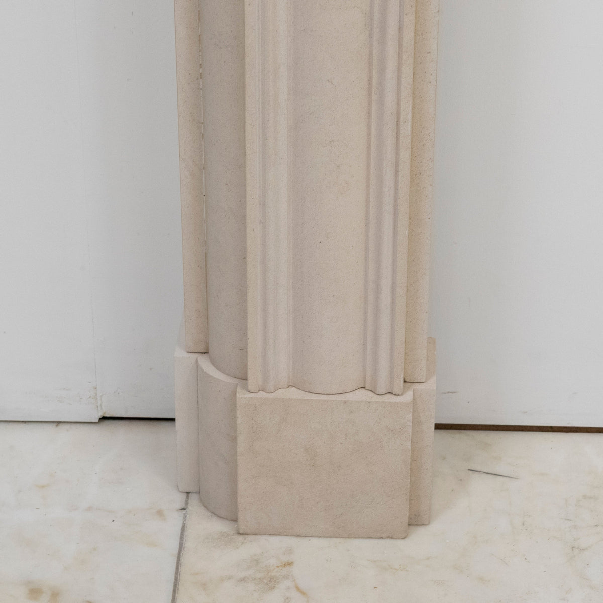 Reclaimed Georgian Style Stone Fireplace Surround