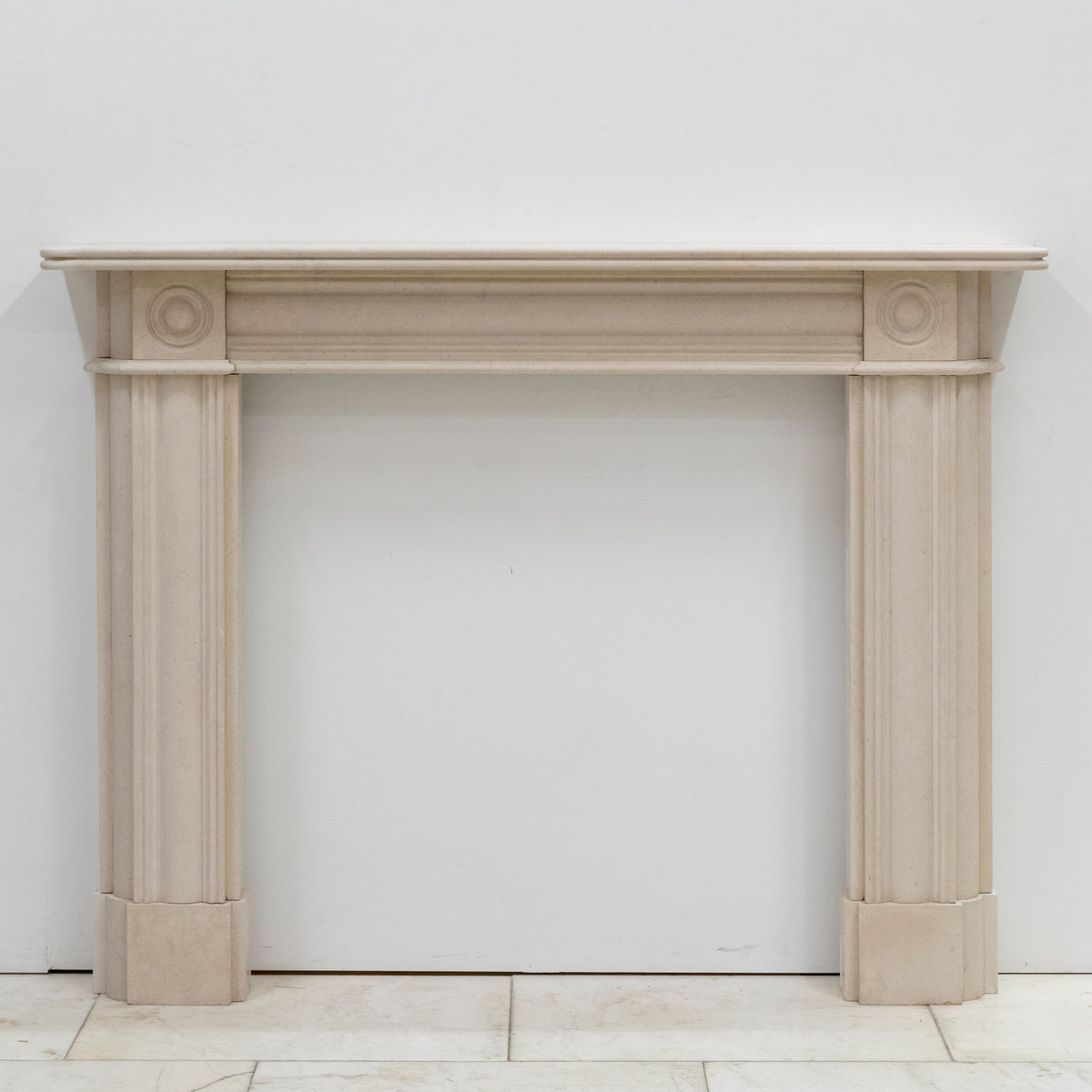 Reclaimed Georgian Style Stone Fireplace Surround