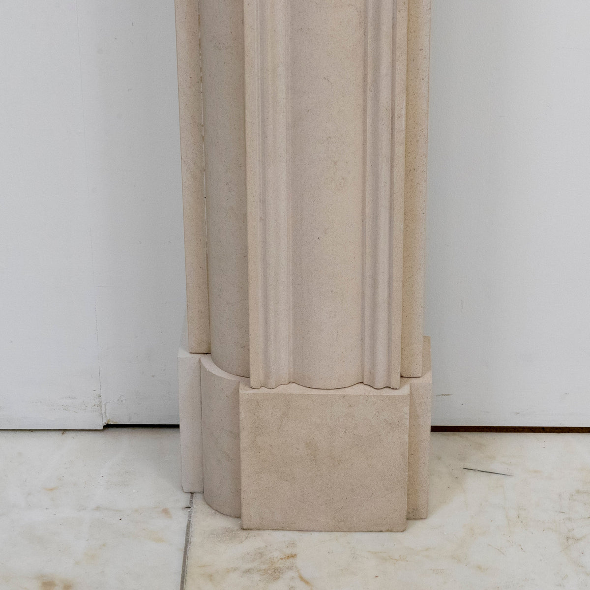 Reclaimed Georgian Style Stone Fireplace Surround