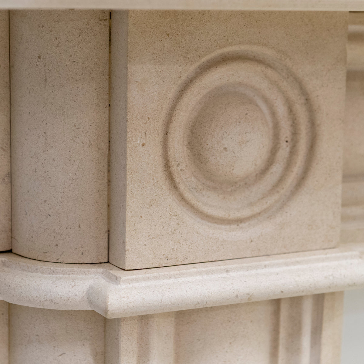 Reclaimed Georgian Style Stone Fireplace Surround