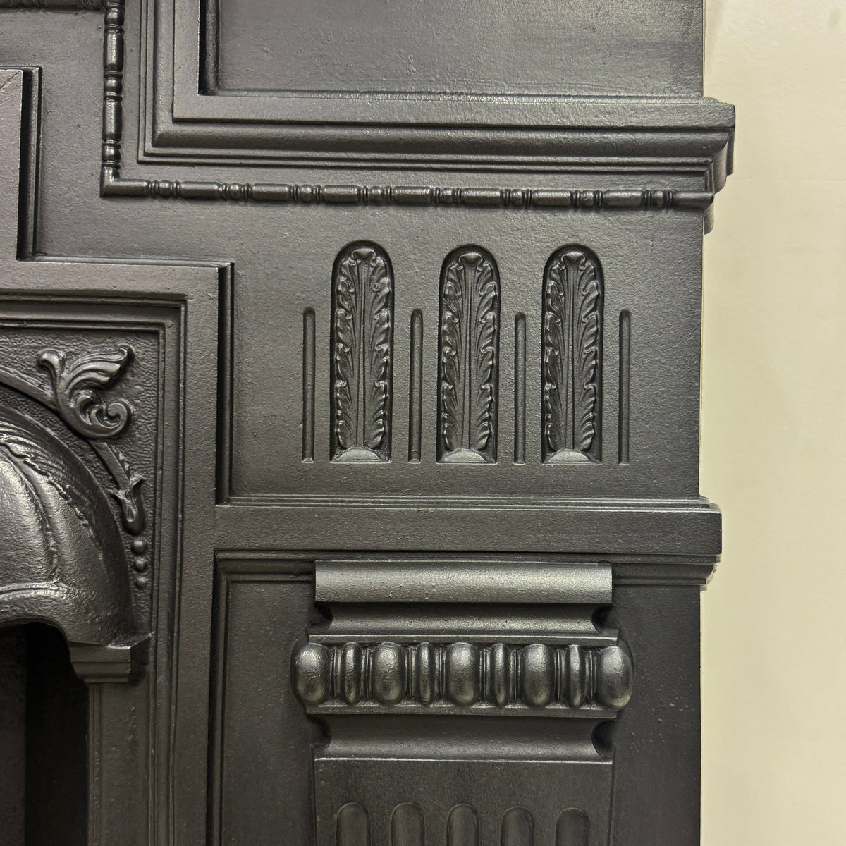 Antique Cast Iron Combination Fireplace | The Architectural Forum