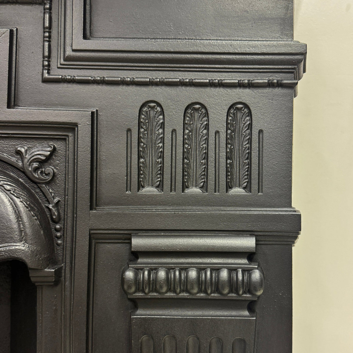 Antique Cast Iron Combination Fireplace | The Architectural Forum