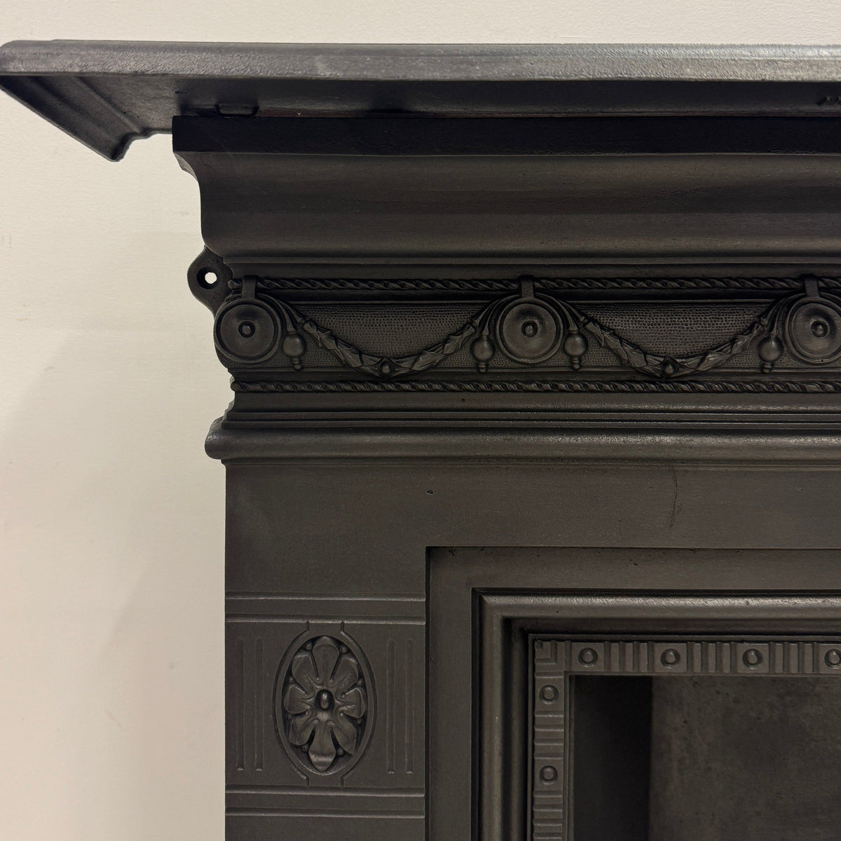Antique Cast Iron Combination Fireplace | The Architectural Forum