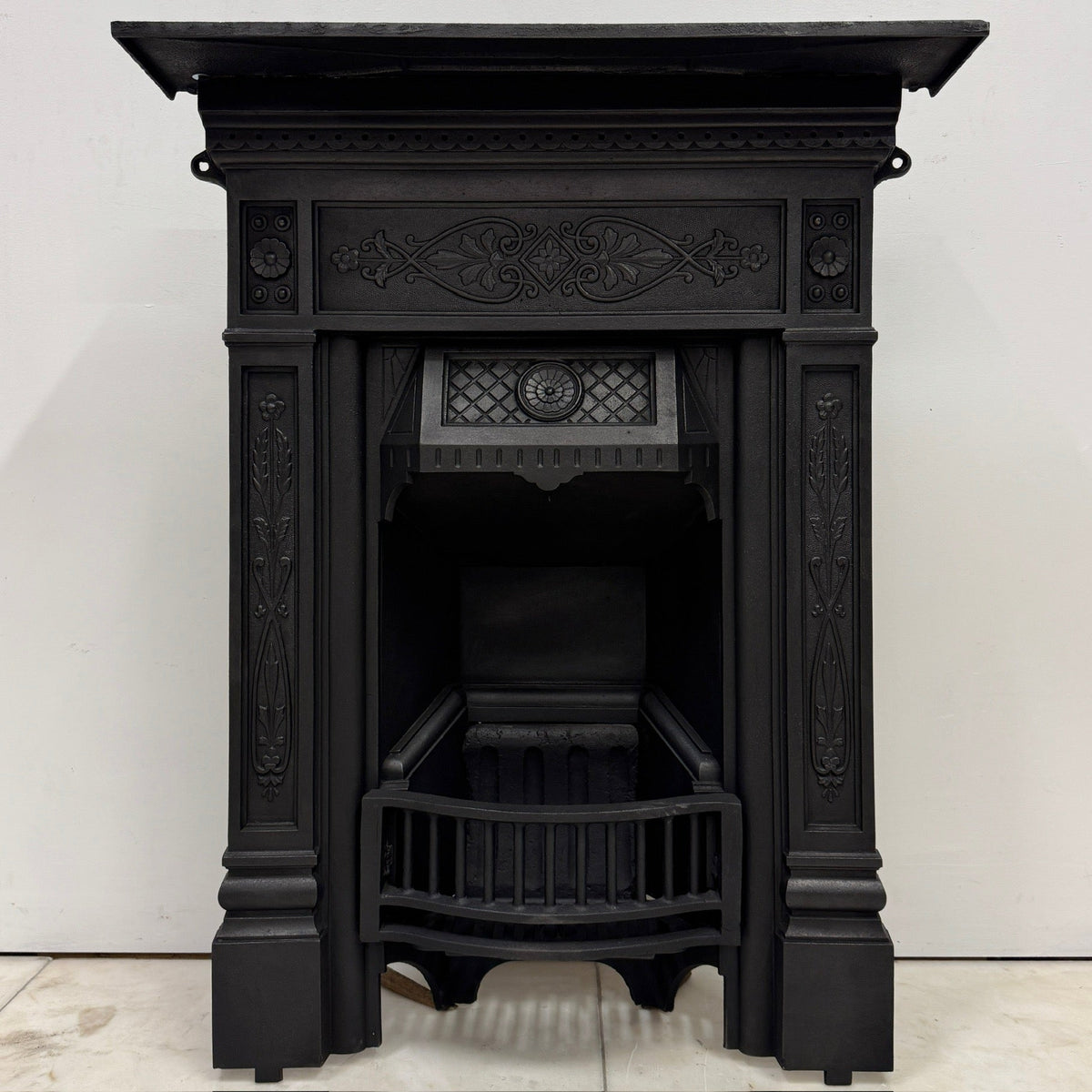 Antique Cast Iron Combination Fireplace | The Architectural Forum