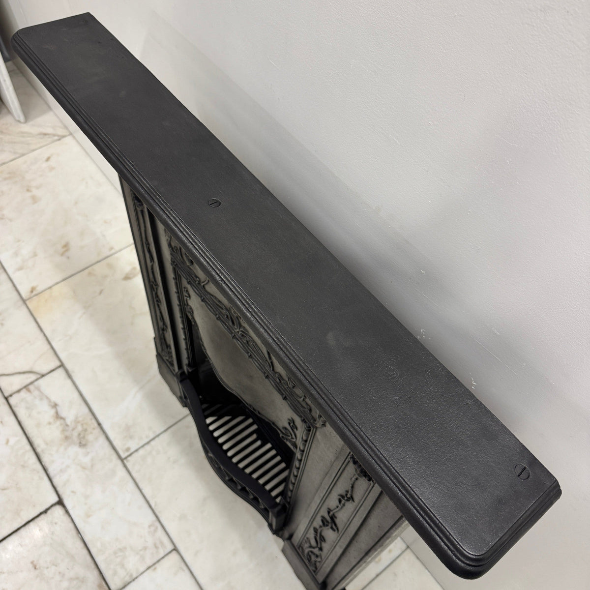 Antique Art Nouveau Cast Iron Combination Fireplace | The Architectural Forum