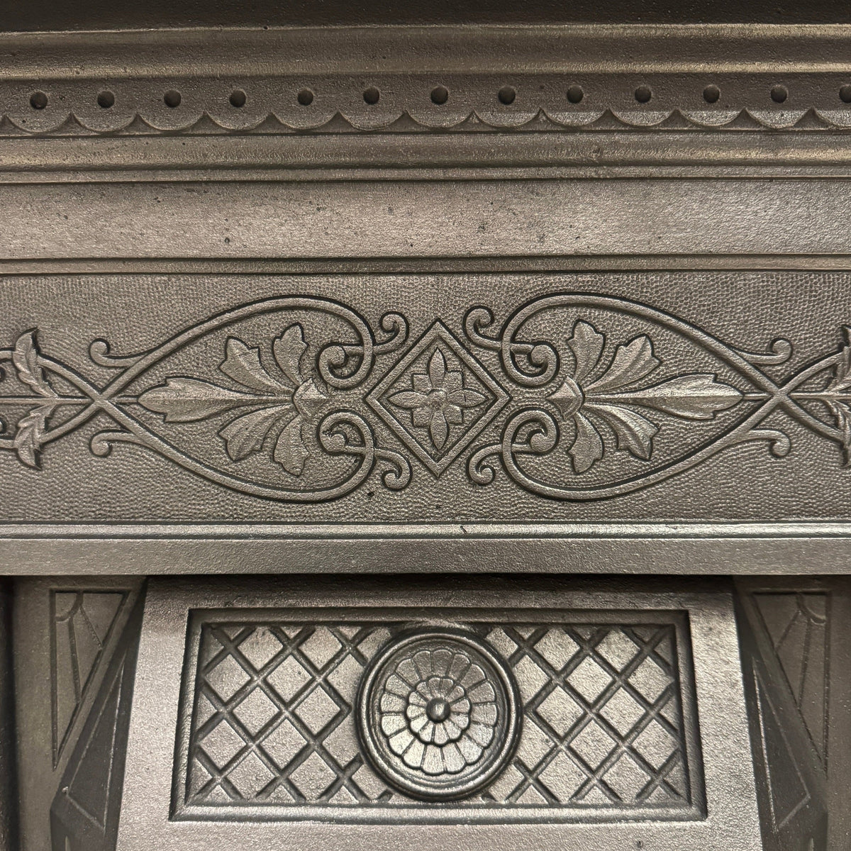 Antique Cast Iron Combination Fireplace | The Architectural Forum