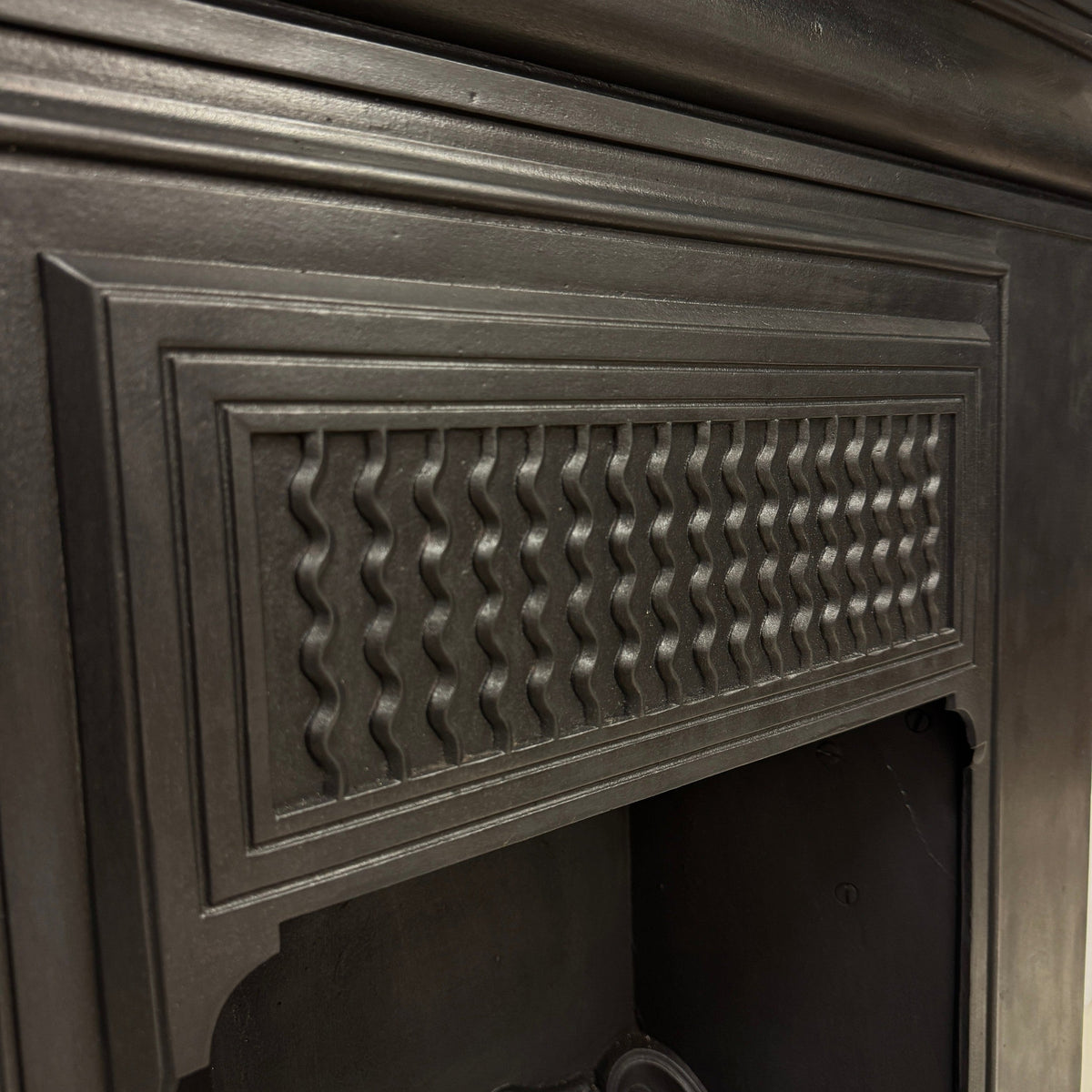 Antique Cast Iron Combination Fireplace | The Architectural Forum